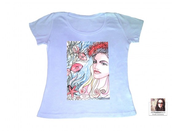 ADRIANA T-SHIRT Adriana pamučna majica s tiskom
