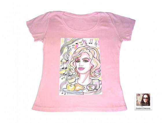 HAPPY DAY T-SHIRT Happy Day pamučna majica s tiskom